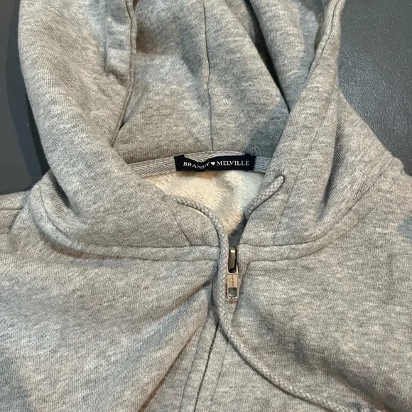 Brandy Melville Crystal Hoodie - Picture 2 of 4